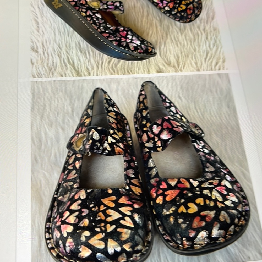 Alegria Paloma Heart Suede shoes, EUsz36